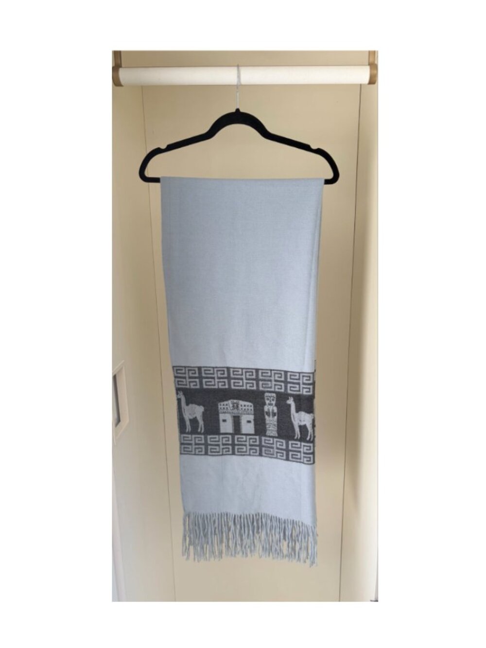 Camel Shawl/Scarf -- SOLD AS IS